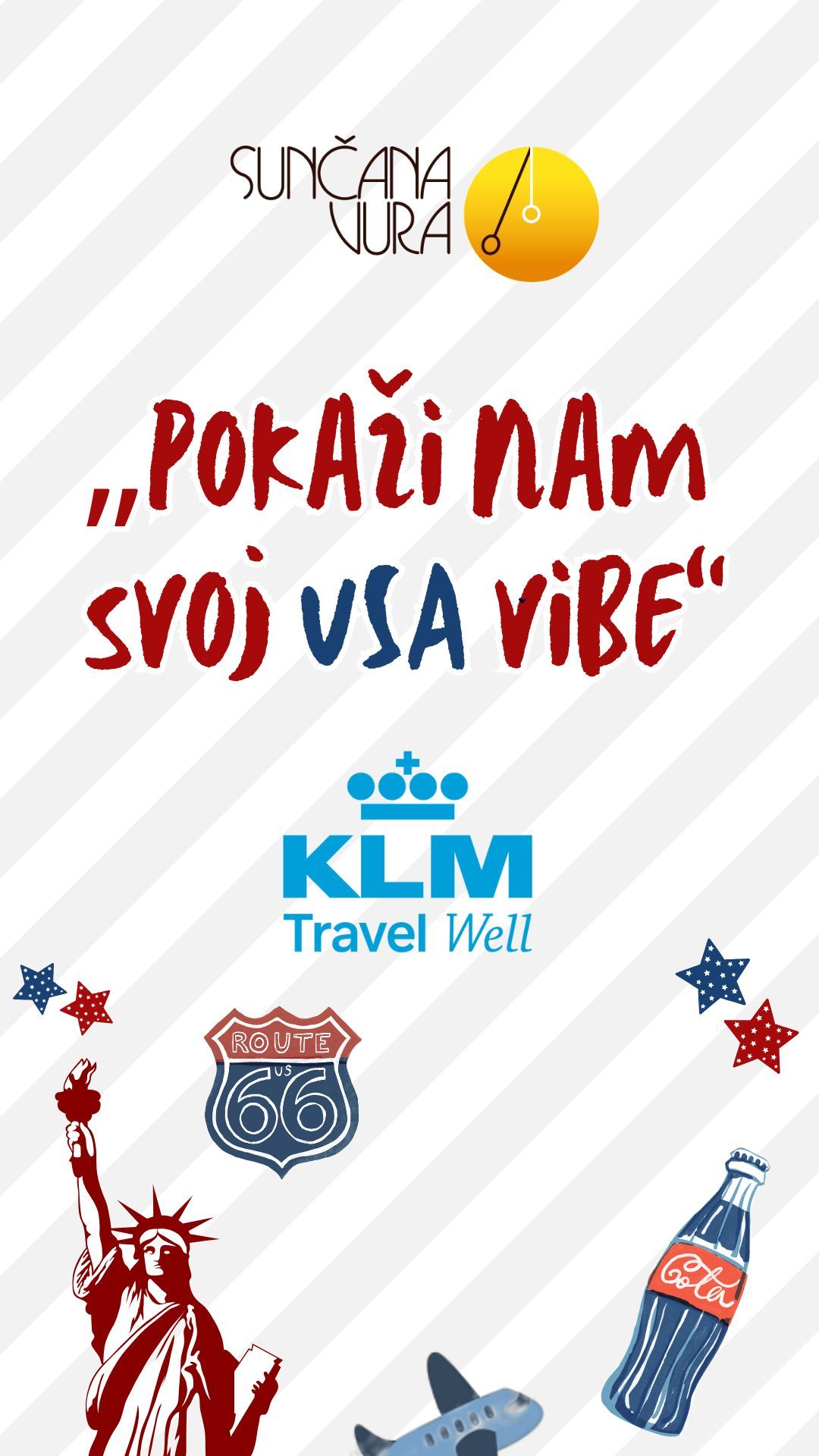 Uvjeti: Instagram kreativni natječaj Pokaži nam svoj USA vibe